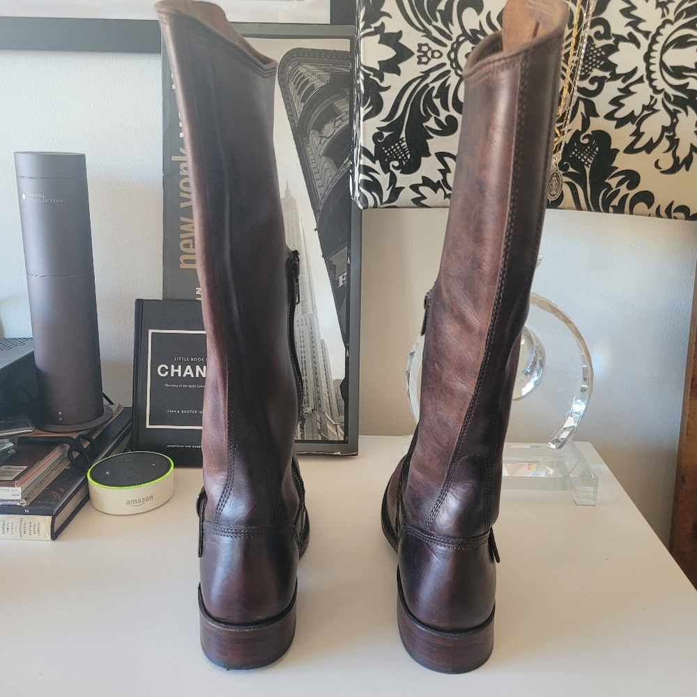 FRYE Brown Leather Boots - Picture 14 of 15